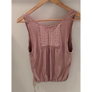 Urban Outfitters mauve sleeveless blouse, size XS